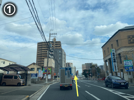 2号線で姫路・大久保駅方面よりのアクセス